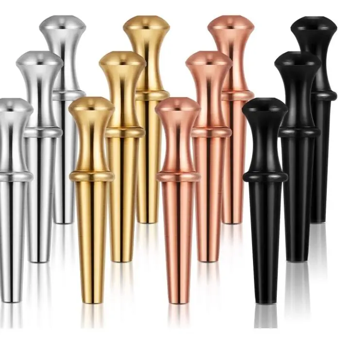 12 kusov kovové plôpky kolíky Petríky Petiny PEGS Fit 1/8 otvorov Petgs s kolída