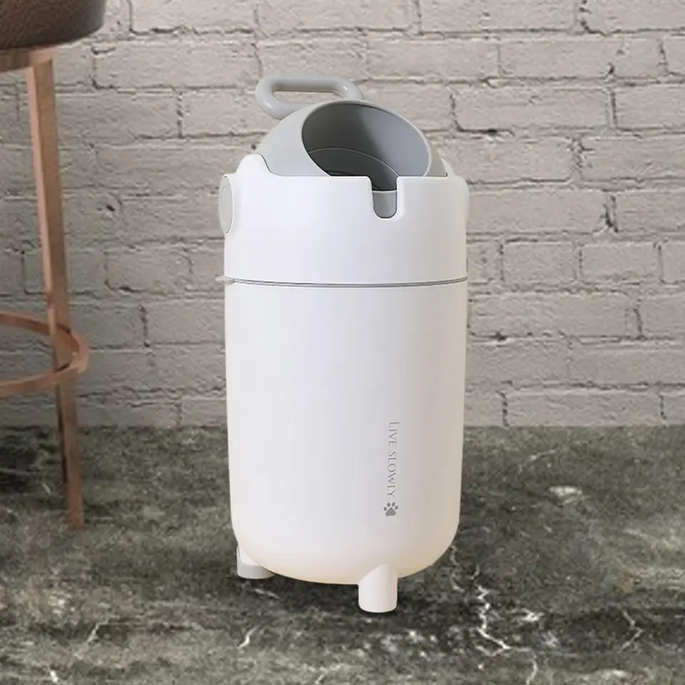 12 l Plienky Trash s košík s vekom pre jedáleň pre jedáleň toaleta toaleta