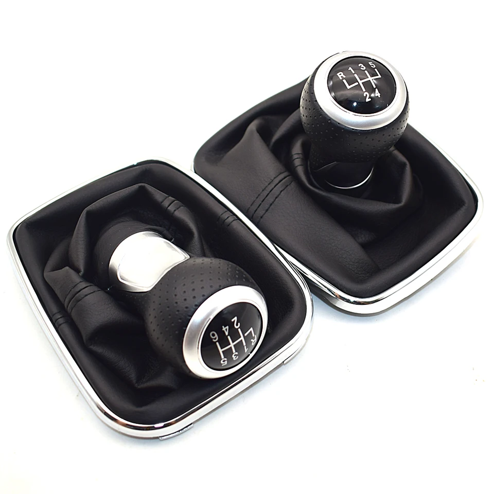 12 mm pre Volkswagen VW 1999-2004 Golf 4 IV MK4 GTI R32 Bora Jetta 5/6 Speed ​​CAR Gear Shift Gomb Lever Lever Pen Gaitor Cover Case Case Case Case