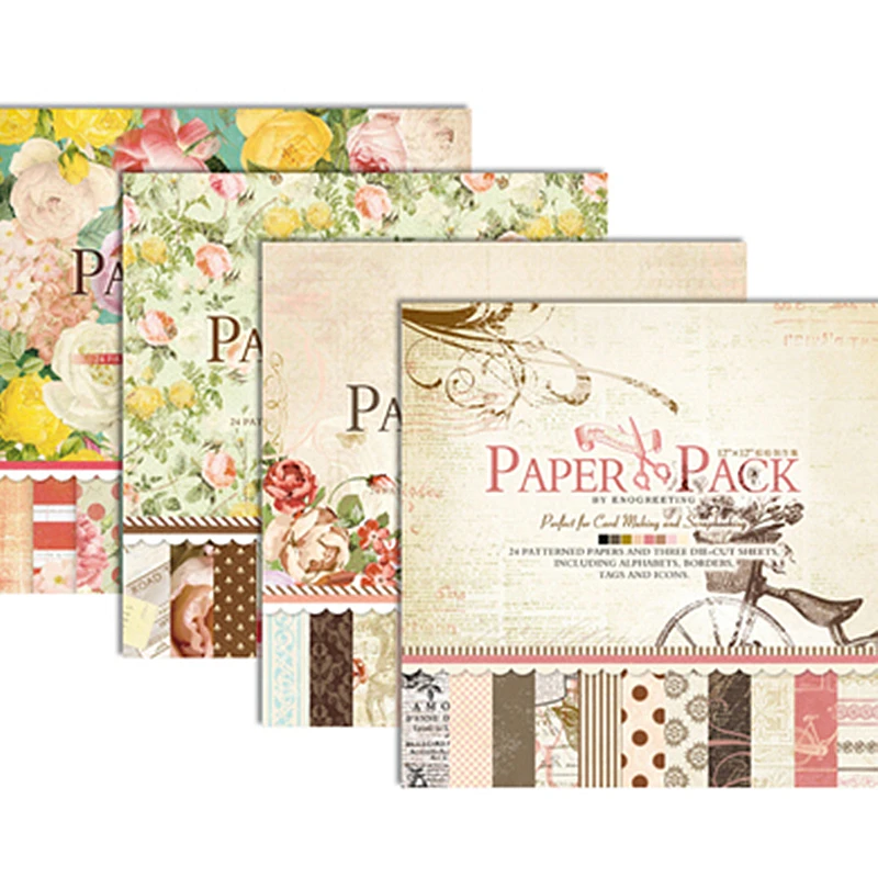 12 -palcový Eno Pozriči sa remeselný papier papierová papierová podložka Retro zošita papierová taška DIY Happy Planner Card Card Na výrobu denníka Projekt