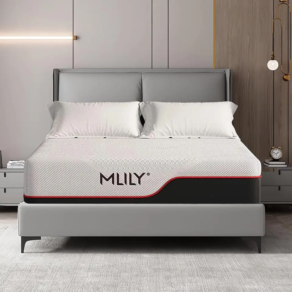 12 -palcový matrac King, gélová chladiaca pamäť Foam matrac pre úľavu od bolesti chrbta Manchester United Matrace Bed v krabici