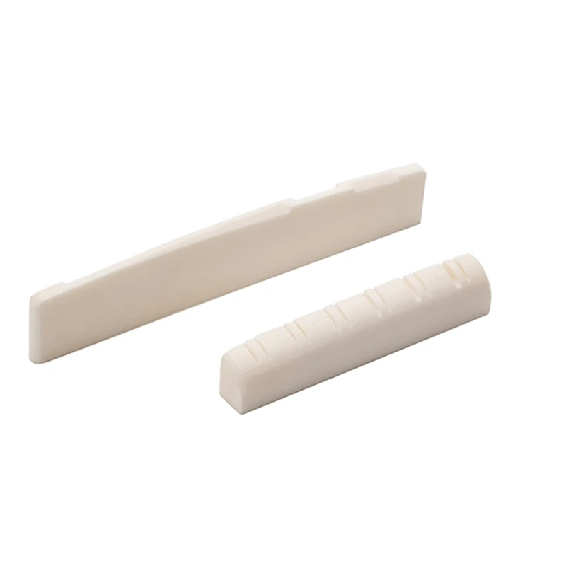 12 strún akustických gitarových kostí Saddle Nut pre ľudovú gitaru 49 mm/76 mm náhradné diely na gitaru
