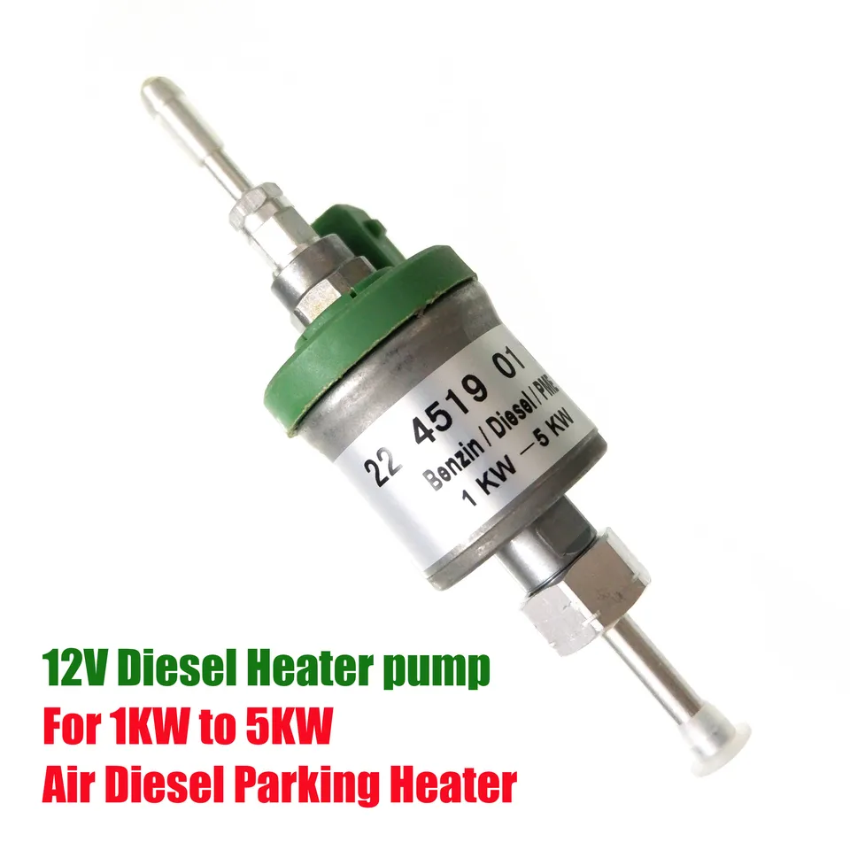 12 V 1 kW až 5 kW automobilový kamión Oil Palivové čerpadlo Vzduchové ohrievač Elektronické meranie pulzov Odnímateľný menej hluk 0,022 ml/s