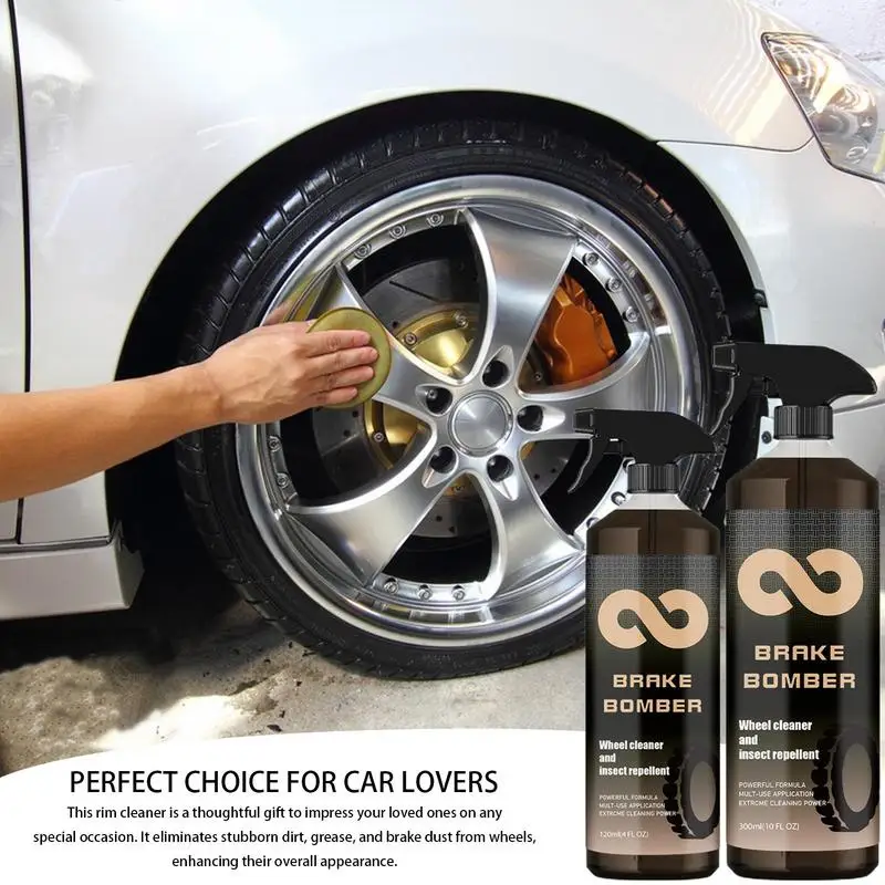 120 ml automobilového pneumatiky čistiaci prostriedok na brzdenie prachu Restrémový odstraňovač Rusta