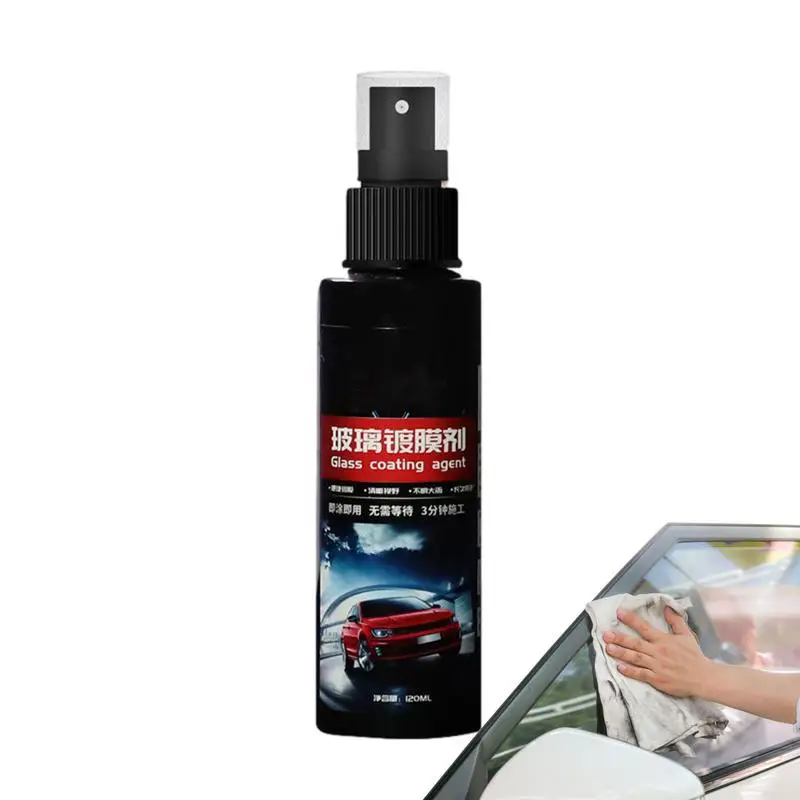 120 ml voda odpudzujúce sprej proti dážďu pre sklo automobilu Hydrofóbna anti-dažďová kvapalina Kvapalina čelné sklo