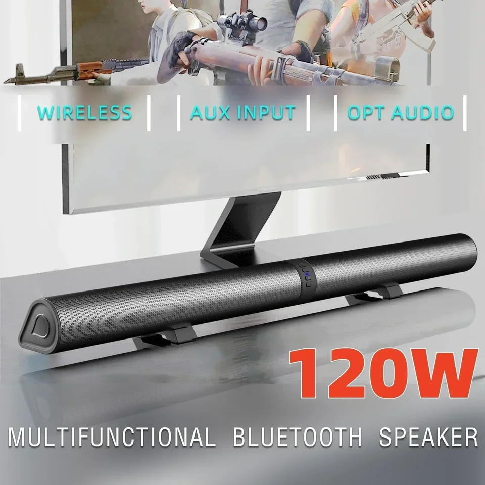 120 W BS-56 TV Bluetooth Reproduktory AUX/BT/OPT CONNACTY SOUDBARS SOUMBERS S ODDELENÝM SOUMBAR HOME CINEMA FM SOUDBAR FM