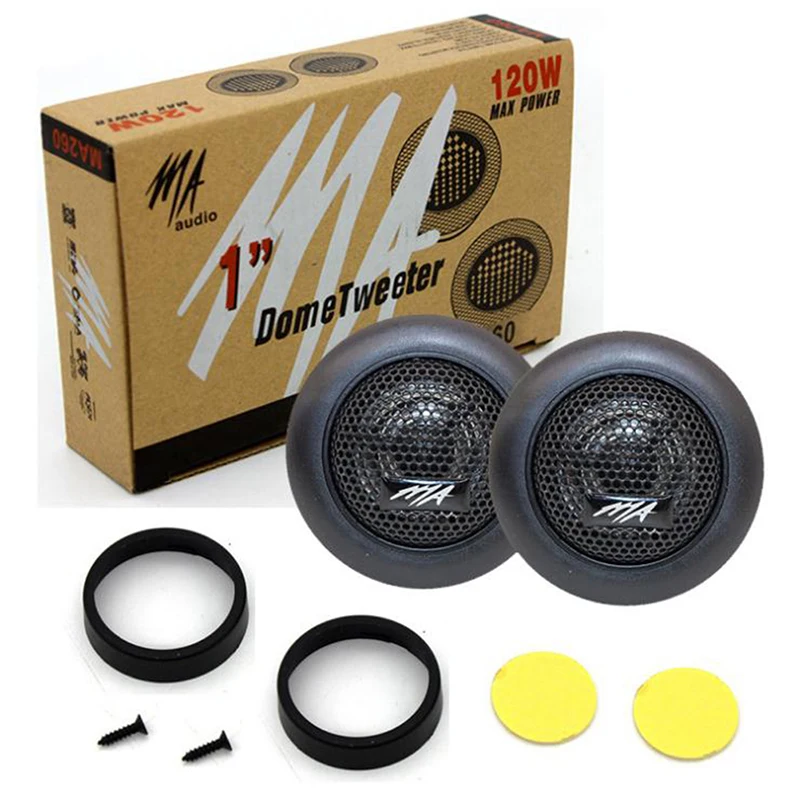 120 W Super Power Loud Reproduktor Tweeter Reproduktory pre auto stereofónny automobil Audio dia 48 mm