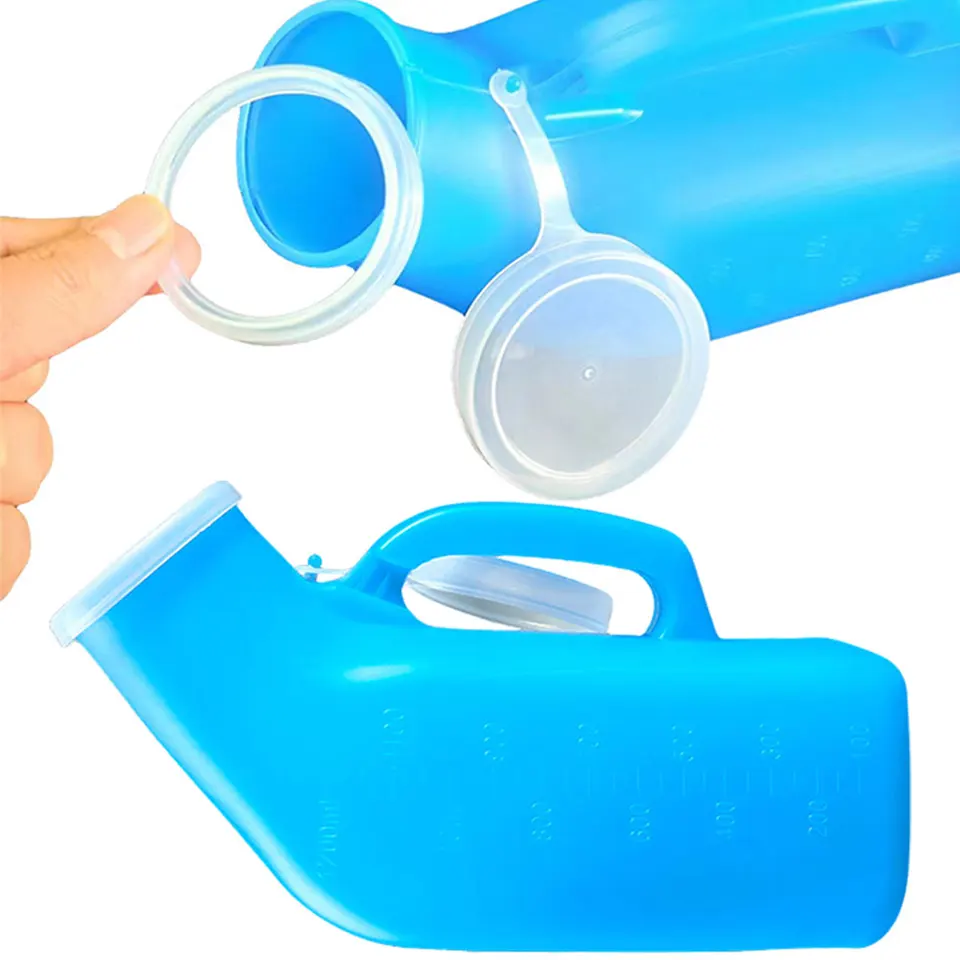 1200 ml mužského pisoárskeho rozliatia Profer Pee Container Plast Pánska fľaša s vekom pre starších automobilov a inkontinencia