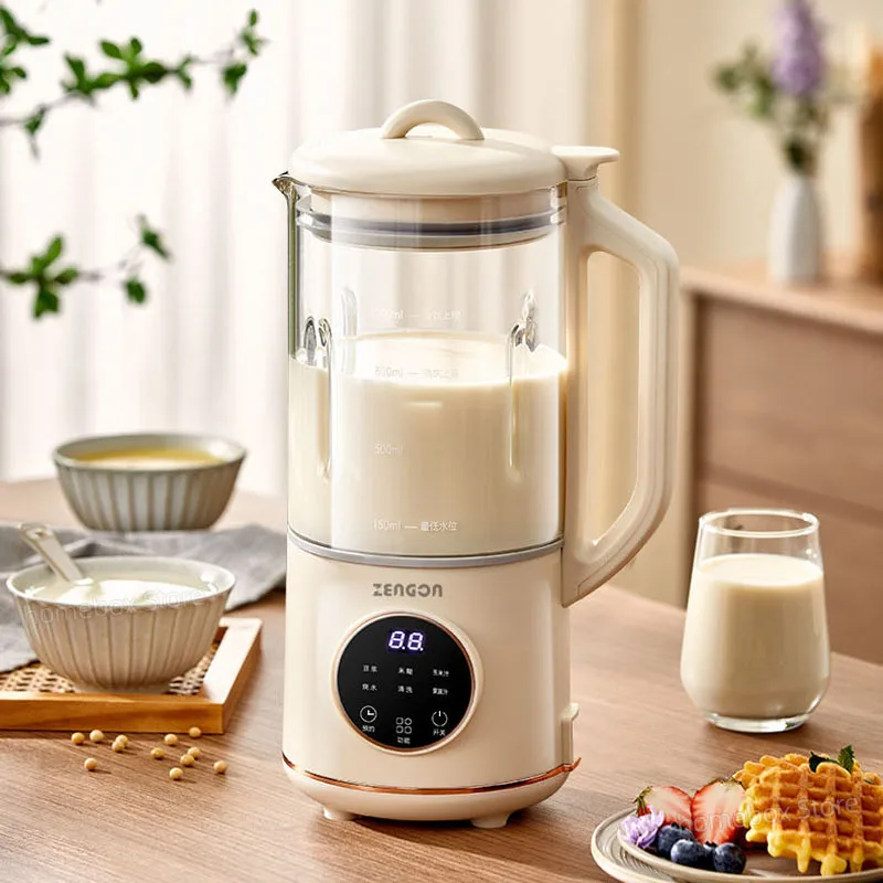 1200 ml sójový mliečny stroj odšťavovač mixérového mixéra Soybean Mlieko výrobca nástenná stroja Rice Paste Maker Raňajky stroj 220V