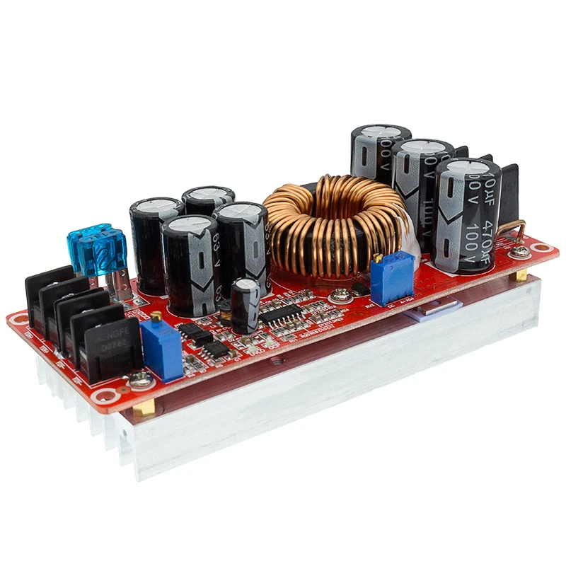 1200W 20A DC prevodník Zvýšenie modulu napájacieho napájania v 8-60V out 12-83V