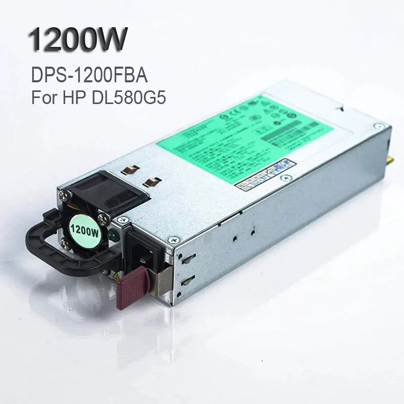 1200W napájací zdroj pre HP PSU DL580G6 G7 438202-001 441830-001 Testovaný ťažobný výkon s doskou prelomov 60 cm kábla 6pin až 8pin