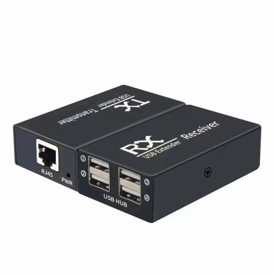 120M USB Extender 4 Port USB1.1 HUB Extender nad RJ45 Ethernet USB UTP Extension Prispustera
