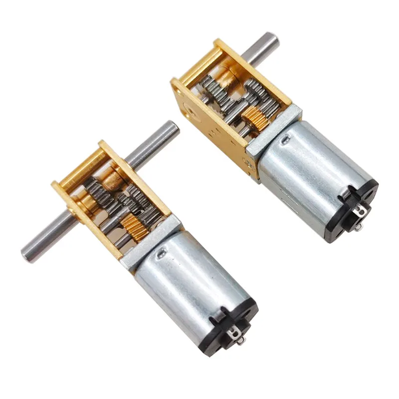 1218-N20 Self Bycking Worm Gear Miniatúrny jednosmerný prevodový motor