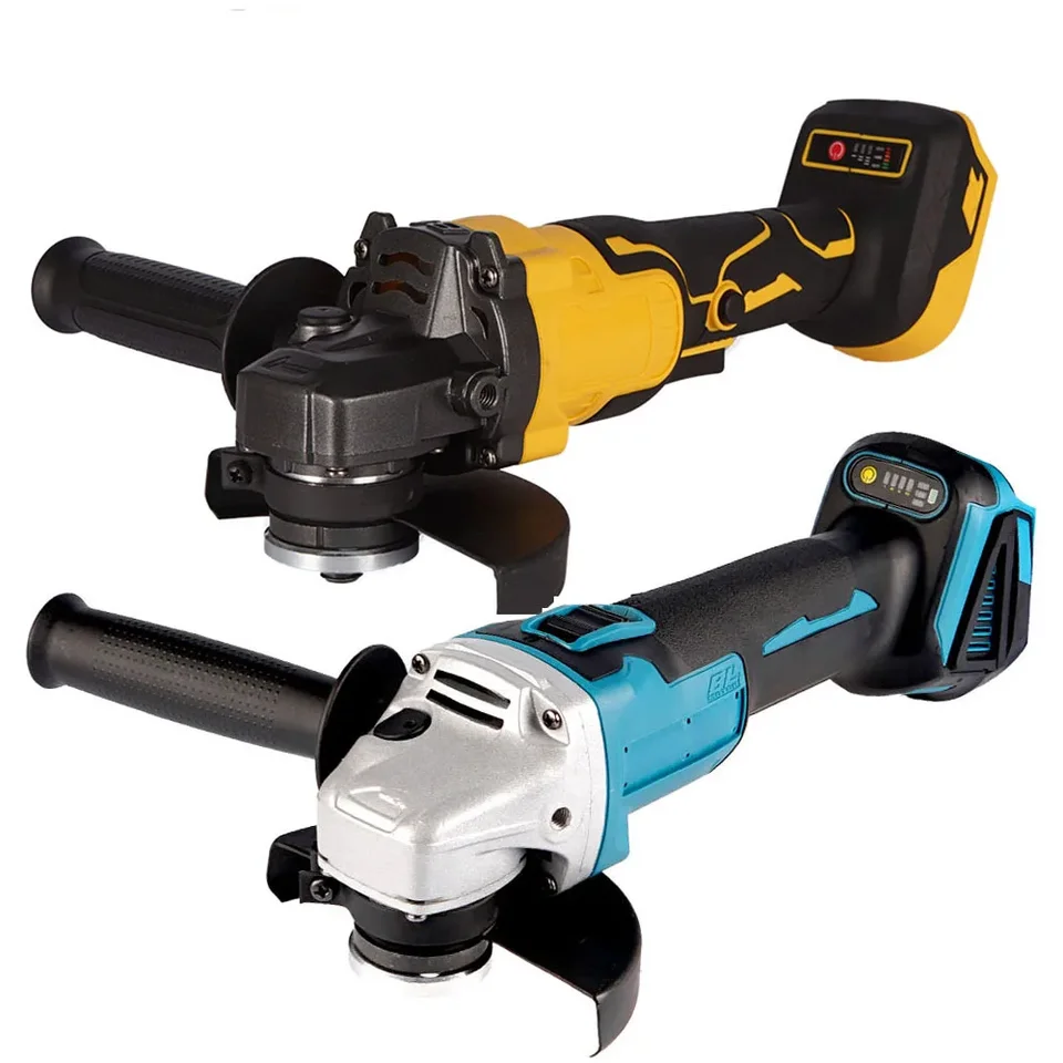 125 mm M14 Brushless Elektrický uhlový mlynček Variabilnú rýchlosť pre Makita 18V Battera Brinrinder Stroj na drevo spracovateľa