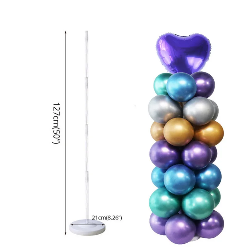 127 cm narodeninové balónové stĺpce súprava súprav