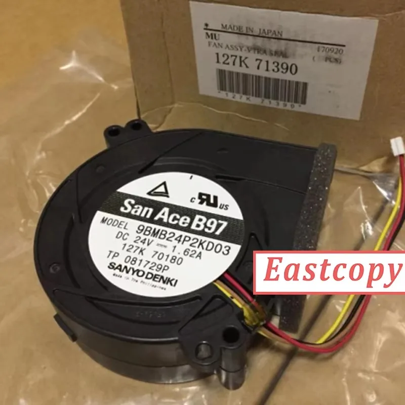 127K71390 Originálny fanúšik Acsy pre Xerox V80 V180 V2100 V3100 VERSANT 80 180 2100 3100 127K 71390 Model 9BMB24P2KD03
