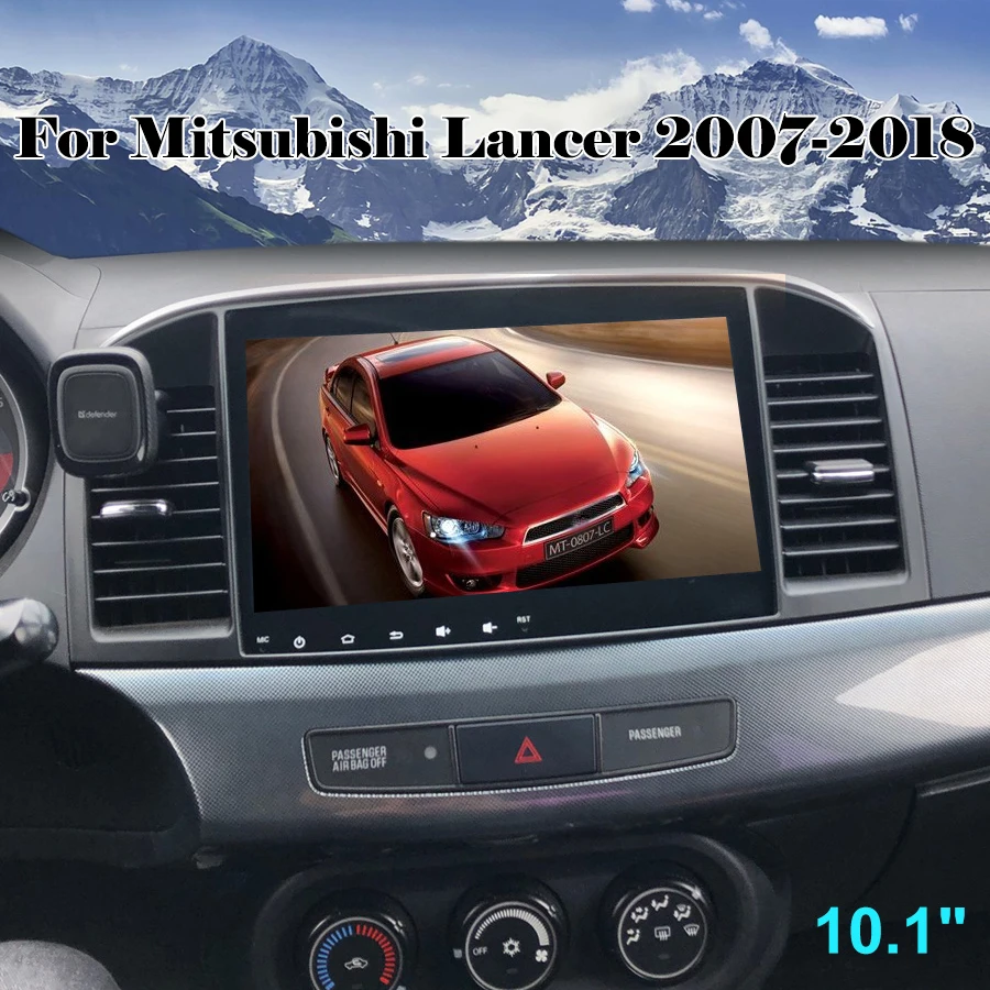 128 GB Car Radio Android 14 Multimediálny videozáznam pre Mitsubishi Lancer 2007-2018 2DIN GPS Bluetooth Autoradio Wireless Carpaly