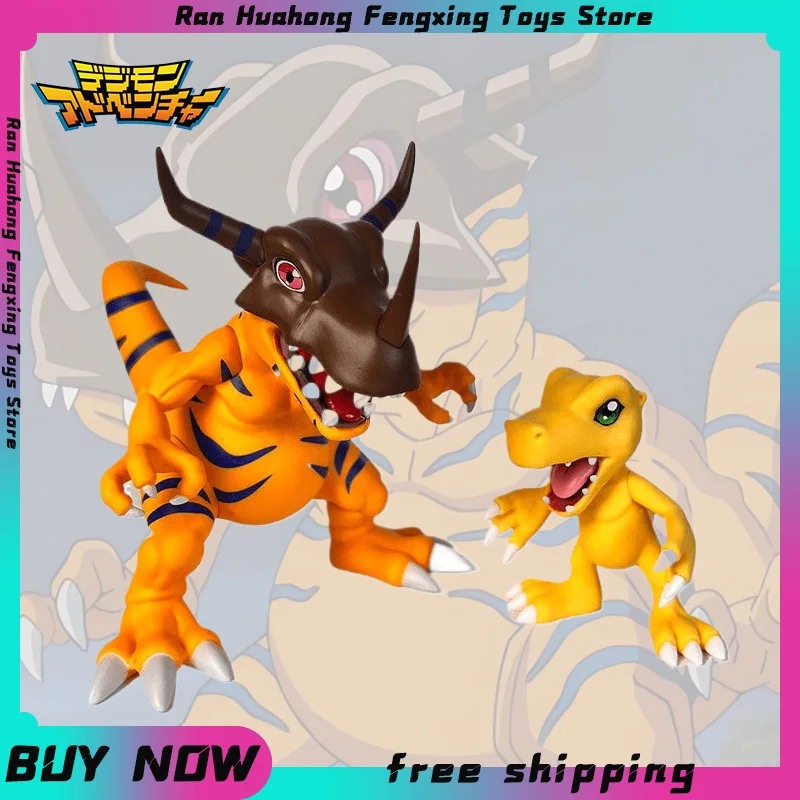 12cm digimon anime figúrky GK Greymon Agumon figurín roztomilý Gabumon PVC akčná figúrka zbera