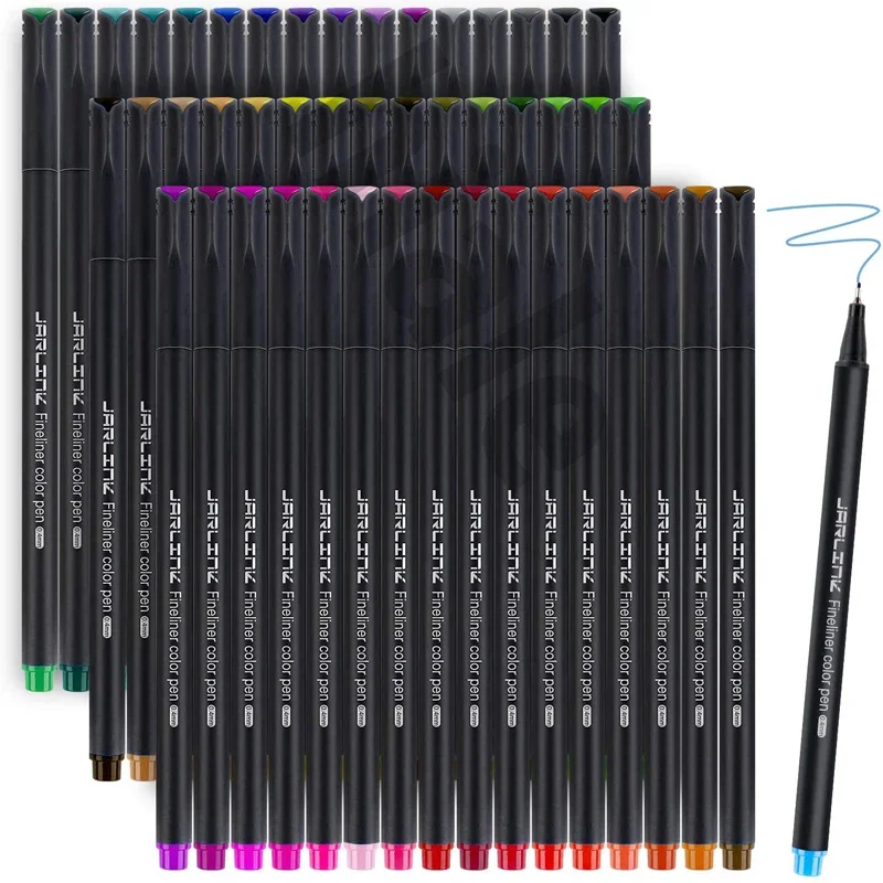 12k farebné finírové pero sada 0,4 mm mikrón s jemným háčikom maľba maľby ihlových značiek Pens, pre náčrt kresby Art Manga kreslenie