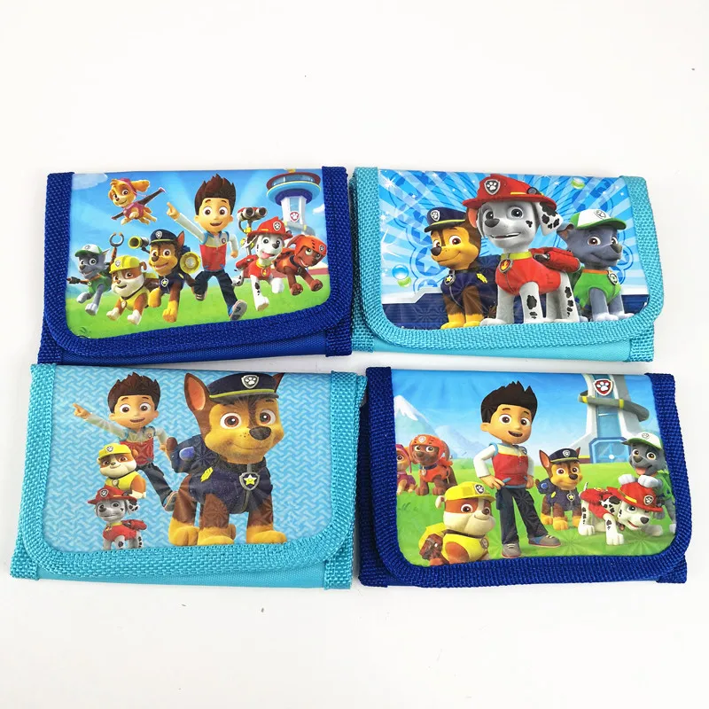 12ks Paw Patrol Mini Coin Capere s zipsom roztomilý karikatúra detská peňaženka Storage taška na večierok Doplnky chlapci dievčenské puzdro darček