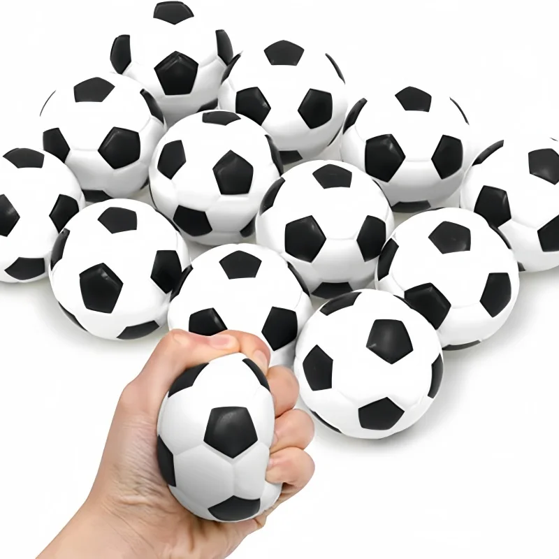 12ks penová huba Dekompresia Dekompresia Vent Stres Galls Toy Futbal proti stresu Relaxácia šport Pu Ball