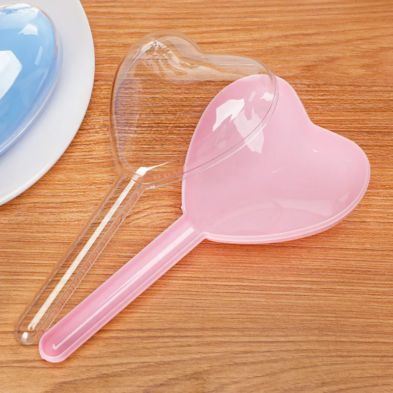 12ks/set Creative Candy Box Srdce Tvar Magic Stick Joy Candy Box Return Darček s ručnou párty uprednostňovanie cukroviniek Plastová krabica