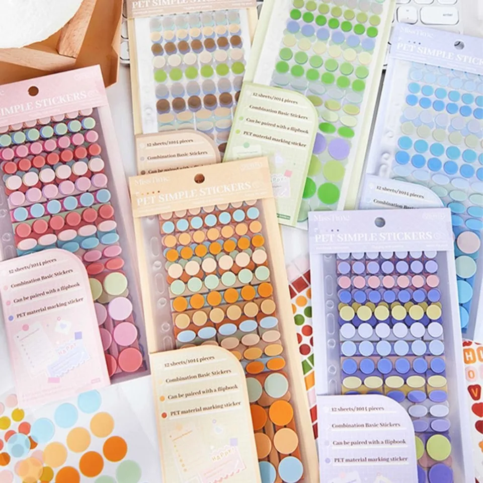 12ks/taška Nové dekoratívne základné nálepky na abecedy Set Stationery DIY STACKER SKLADOVÉ SPOLOČNOSTI SPRACOVANIE SRUPBOOCKING CALENDAR
