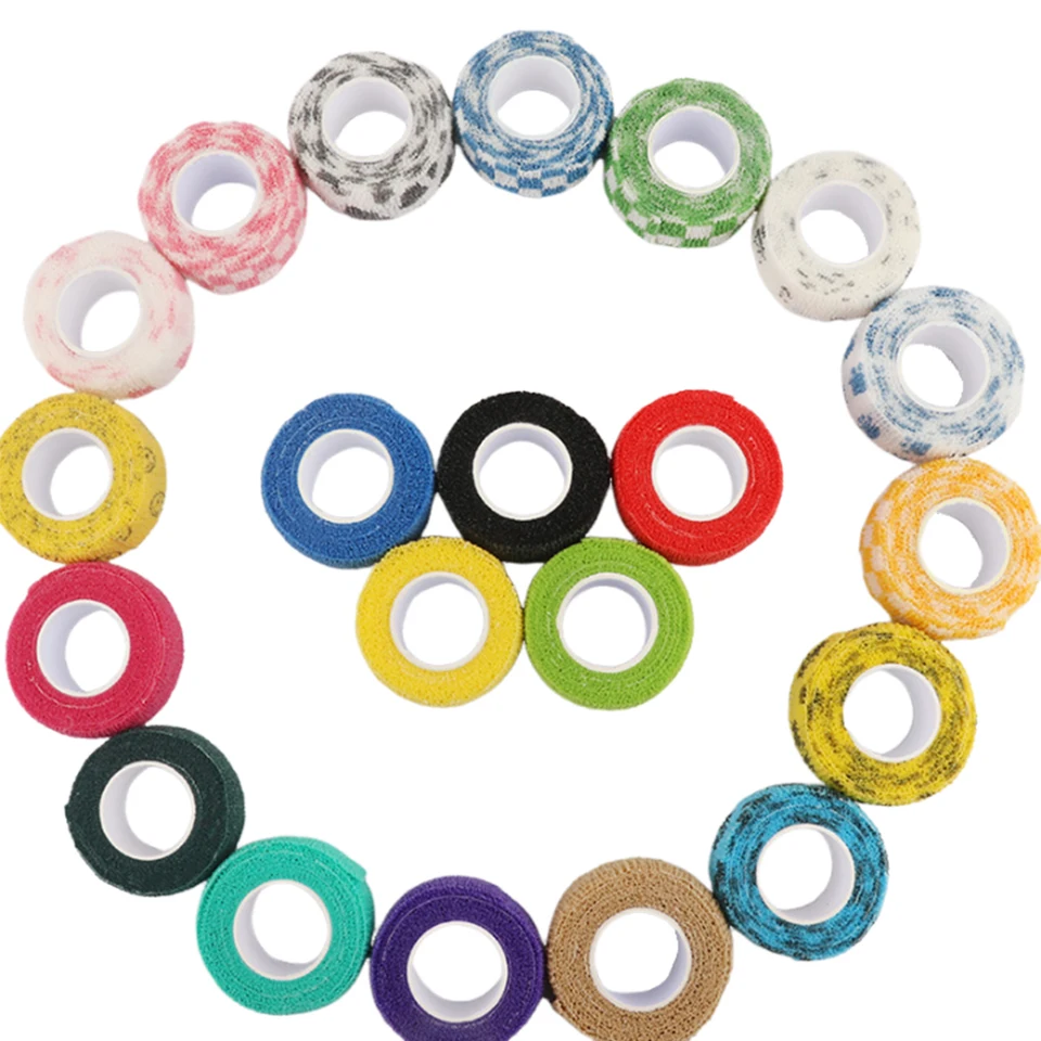 12ks zabalenie Stretch Self Adherent Tape Pasliable Elastic Self Adhesive Bandage Finger Tape pre prvú pomoc/zranenia/šport