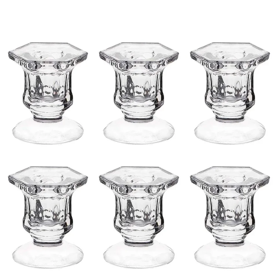 12ksglass zúžené držiaky sviečok stredobodom výnimky držiakov svietnikov Fit Fit 3/4 
