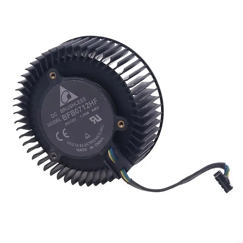 12PA BFB0712HF 65 mm 12V 1,8A 4pin Grafická chladiaca ventilátor pre fanúšikov chladiča NVIDIA GTX980 980ti