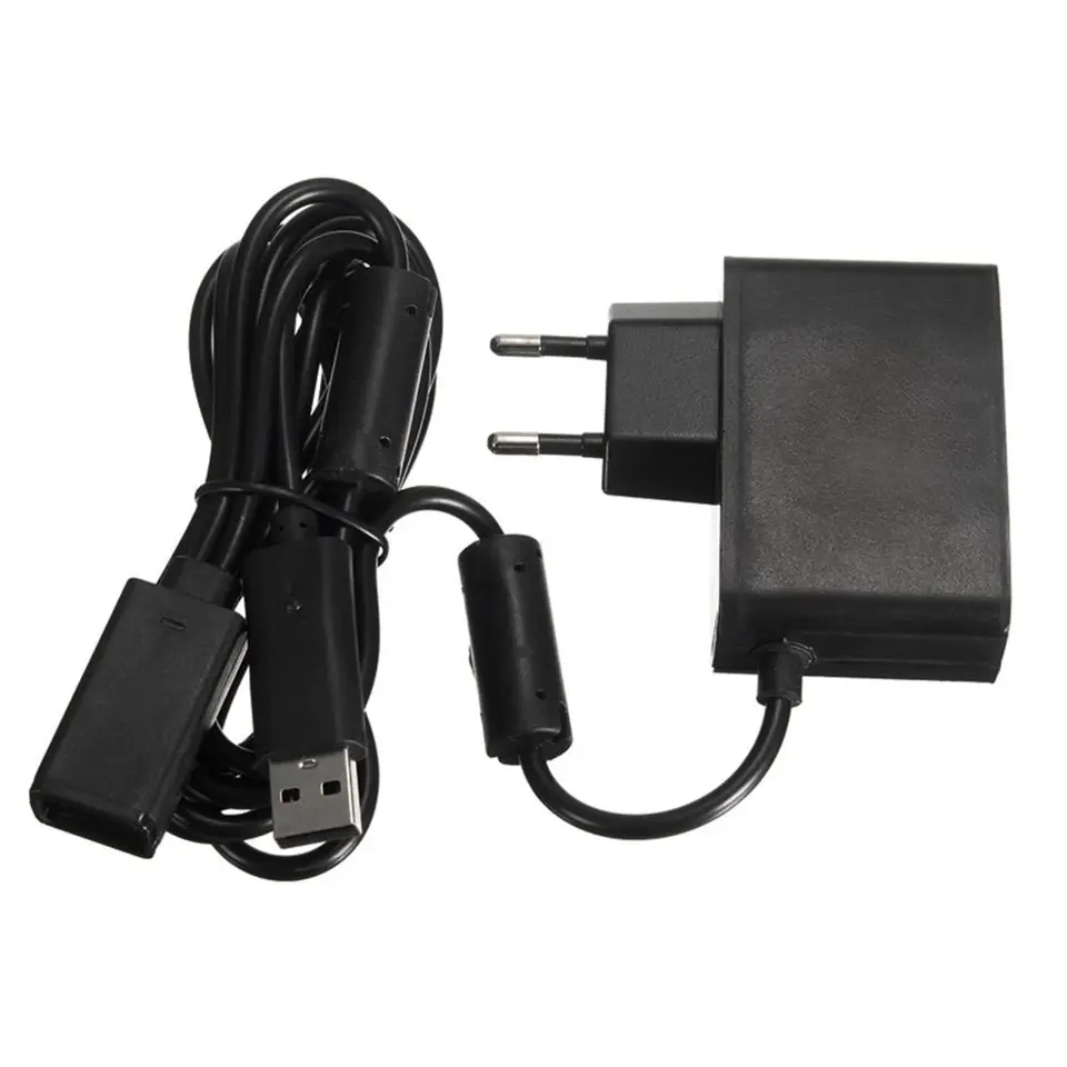 12V 1,08A EÚ US Plug USB AC napájací adaptér kábel pre Xbox 360 Xbox360 Kinect Sensor nabíjačku