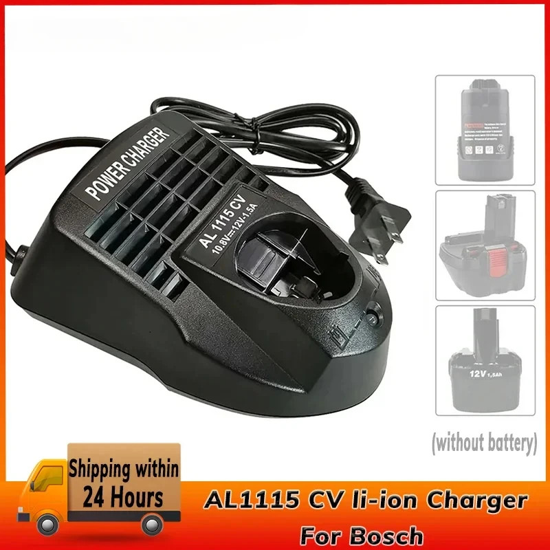 12V 10,8 V AL1115 CV Li-Ion Charger pre Bosch BAT411 BAT412 2 607 336 996 TSR1080 GSA10.8V GWI10.8V Elektrické nástroje Vŕta