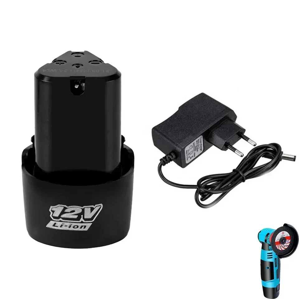 12V 1500 mAh Nabíjateľná lítiová batéria pre uhlové brúsky Elektrické vŕtanie elektrickým skrutkovačom elektrické náradie 220V Push-Pull Mode