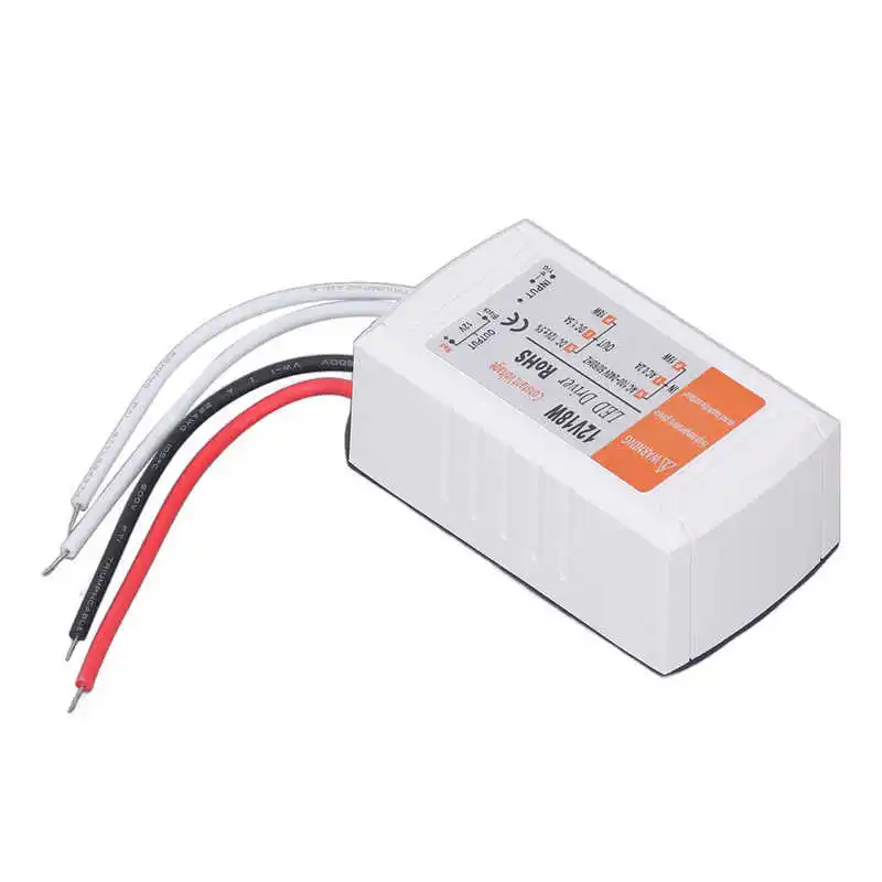 12V 18W LED vodič 12V 1,5A 18 W napájací zdroj pre LED pásové žiarovky žiarovky AC 100-240V