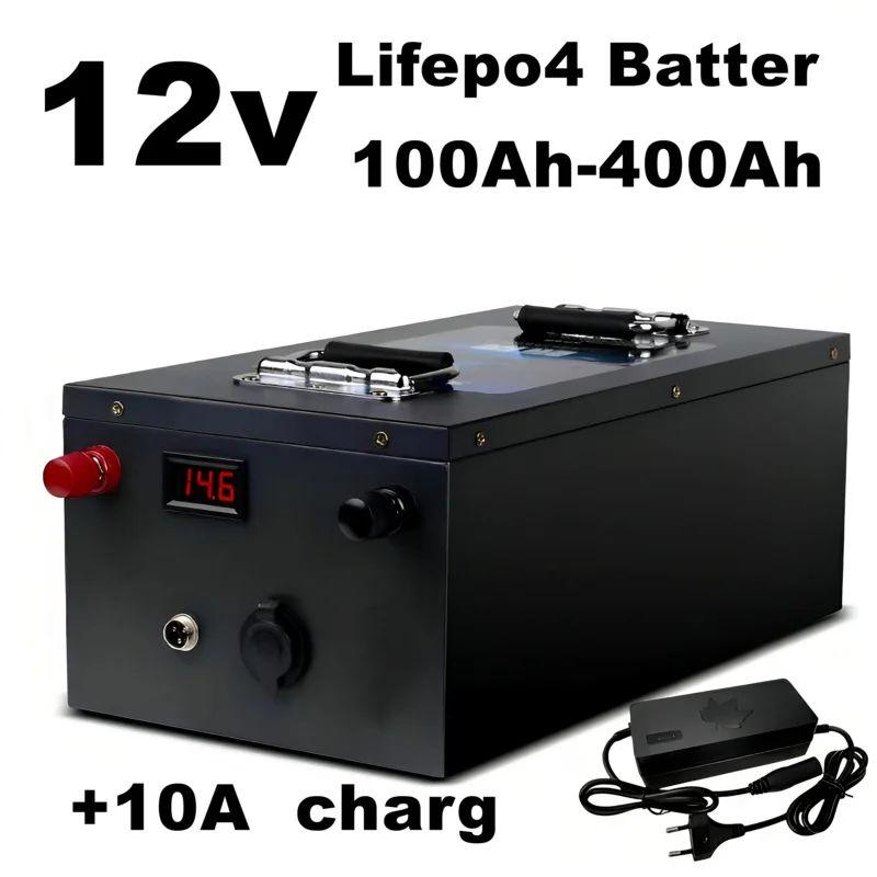 12V 200AH 280AH 400AH LifePO4 lítiová batéria s BMS pre domácu energiu Solar RV Camping