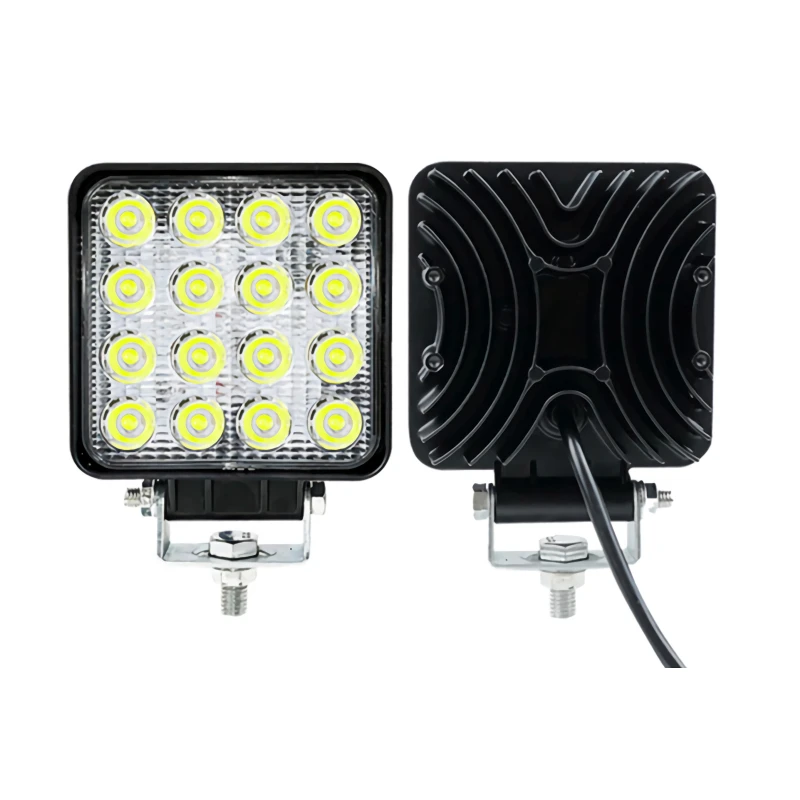 12V 24V 2ks LED FOG Hmlové svetlá Svetly svetlomety Lampa Truck ATV 4x4 Spotlight Light Bar FSO Flash Light Auto Beam LED pre výrobky automobilu