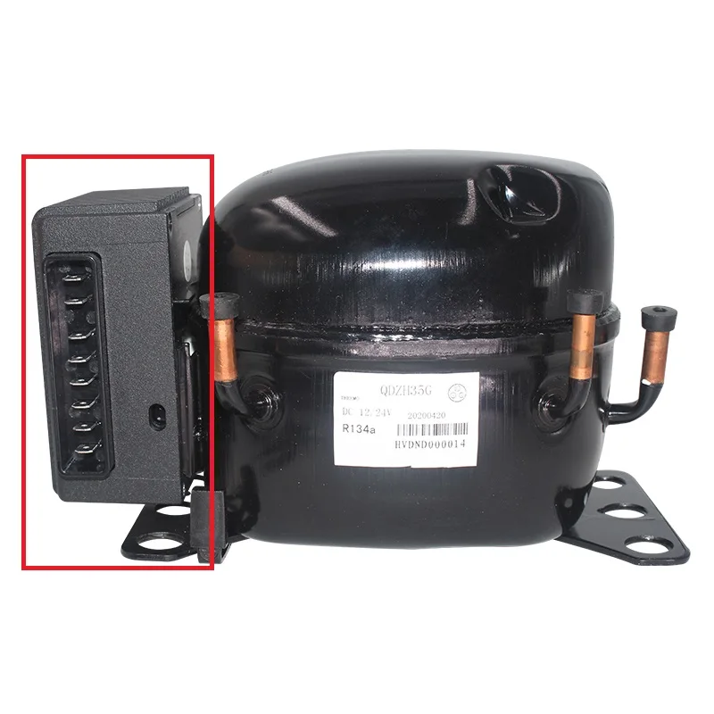 12V 24V DC Electric Box Ovládač pre QDZH35G Chladenie automobilu Air Compressor Compressor Freezer Marine Solar R134a
