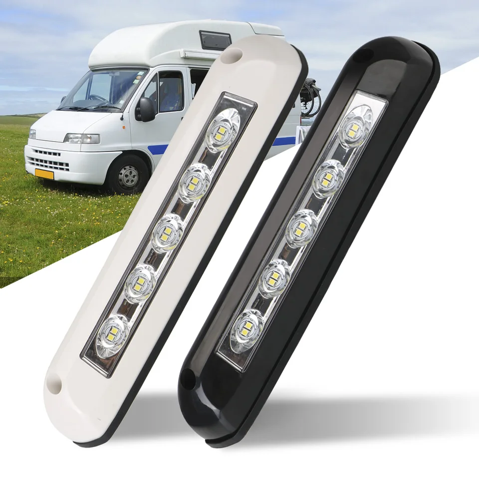 12V 24V LED bar Vnútorné svetlá karavanu RV Dome Lamp Truck Poloha kreslenie veranda Strelka Osvetlenie Van Kumeňa Príves Príves