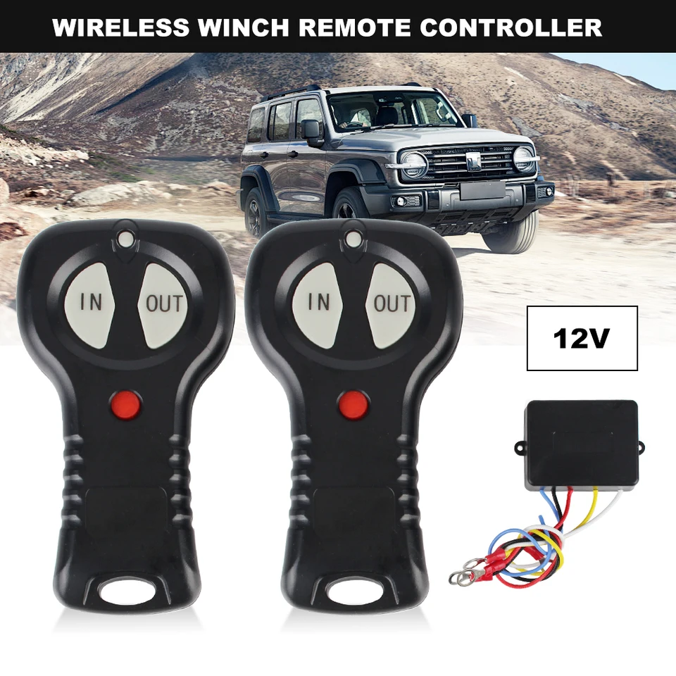 12V/24V SPNIND SPÍNAJÚCIE OVLÁDAVA OVERÁTOR WIRCH SYSTÉM DISTORECTION SYSTÉM pre džípový terénny vozík ATV Truck