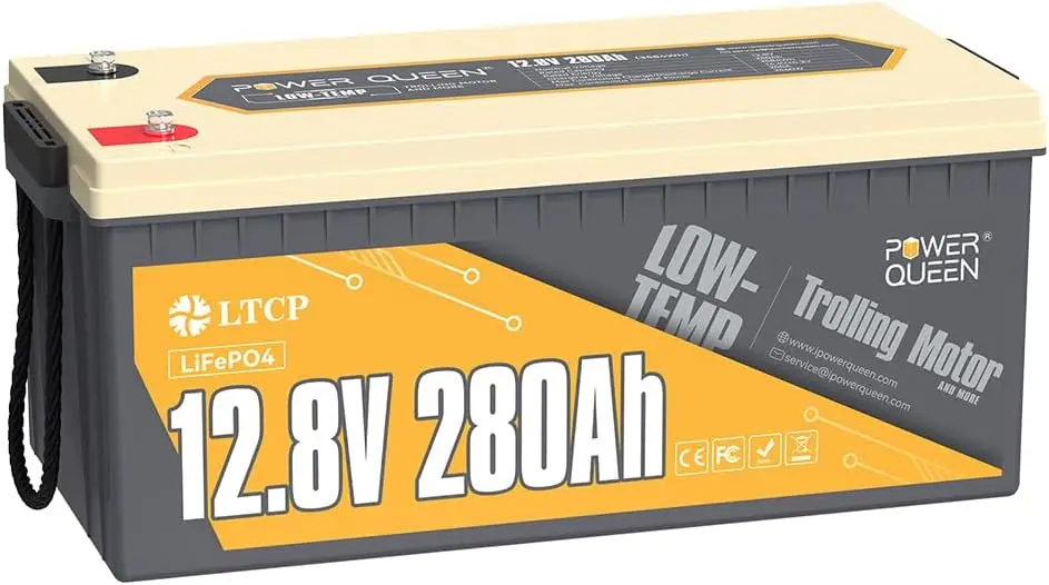 12V 280AH plus LIFEPO4 batéria s nízkym chránením skupiny 8D batérie batérie s batériou s batériou s 200A BMS 3584WH Energy