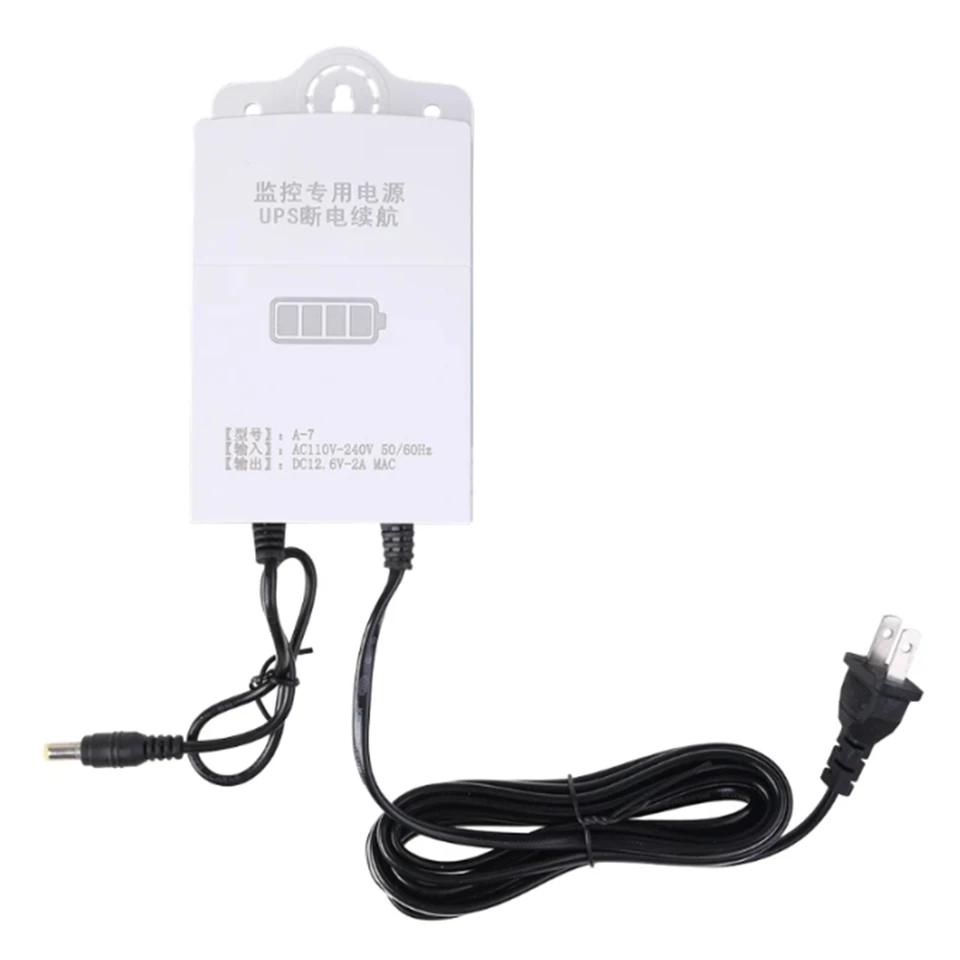 12v-2A Neurobiteľný napájací zdroj pre WiFi, smerovač, modem, bezpečnostnú kameru Mini Ups Batériu Batéria US Ochranca US