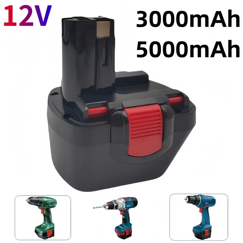12V 3500 mAh/5000 mAh 100% Pôvodná nabíjateľná batéria Ni-MH pre BAT043 BAT045 BAT046 BAT049