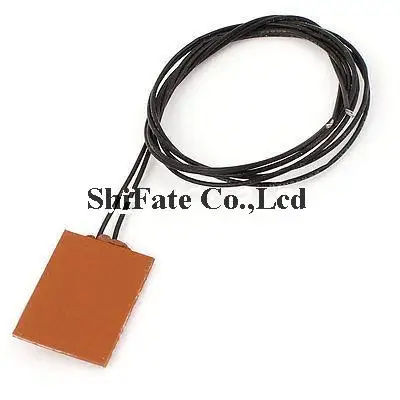 12V 5 W Flexibilný silikónový gumový ohrievací doska podložka 25 mm x 20 mm
