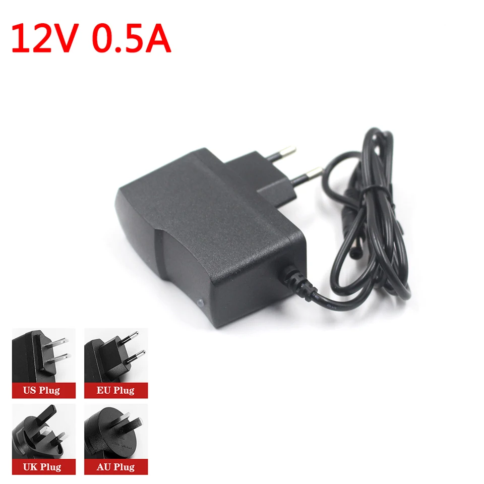 12V 500MA Vhodný pre telekomunikačné širokopásmové mačka ZTE Small White Cat Router 12V 0,5A Power Adapter