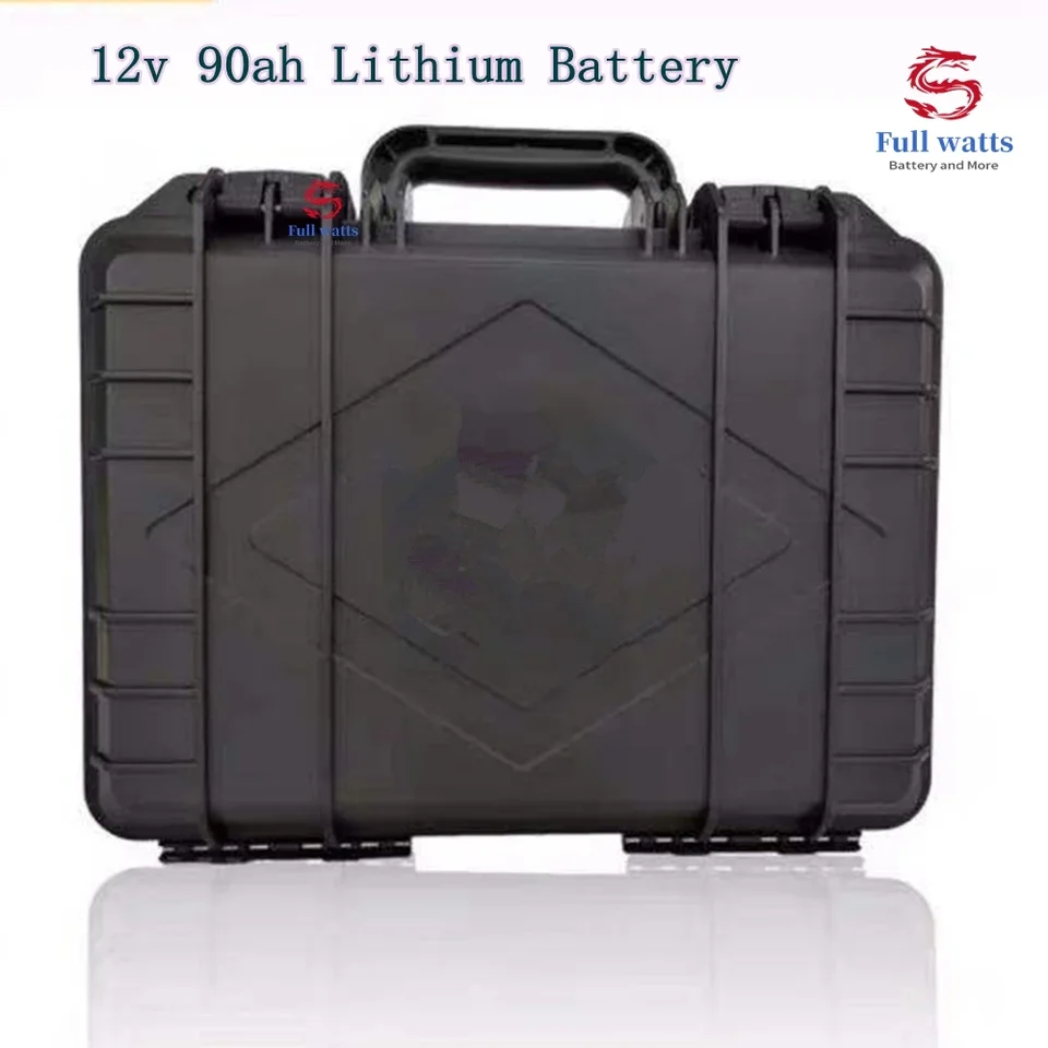 12V 90AH lítium batérie lipo batérie 11,1V pre kempingové svetlo horské bicykle Light Emergency Light USB Port Zariadenie + 5A