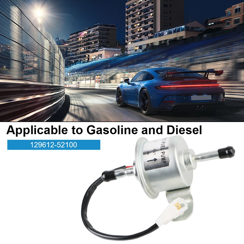 12V automobilové elektronické čerpadlo automobilové palivové čerpadlo 129612-52100 Univerzálny benzín a dieselové čerpadlo