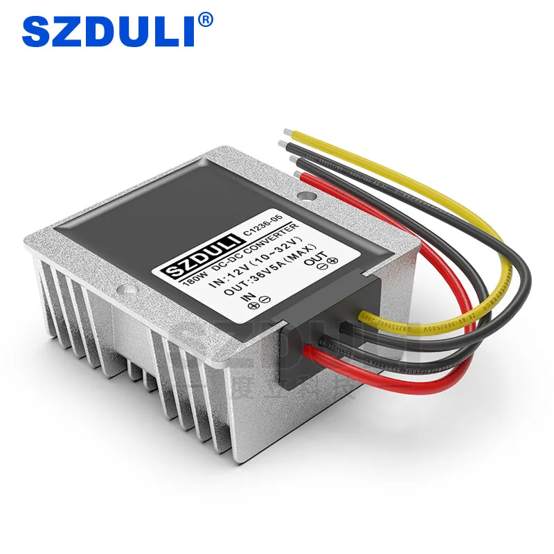 12V až 36V 5A DC Booster
