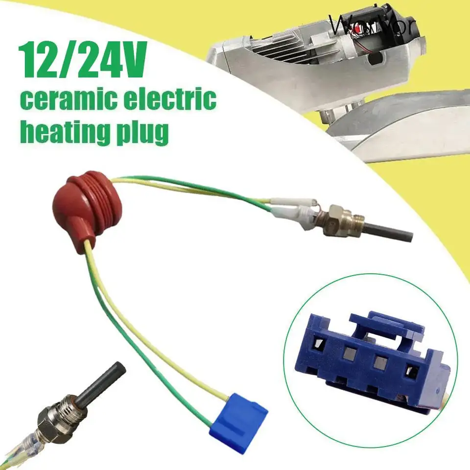 12V Ceramic Pin Žiarivá sviečka pre parkovacie ohrievač na dieselové vozidlo pre automatické člny