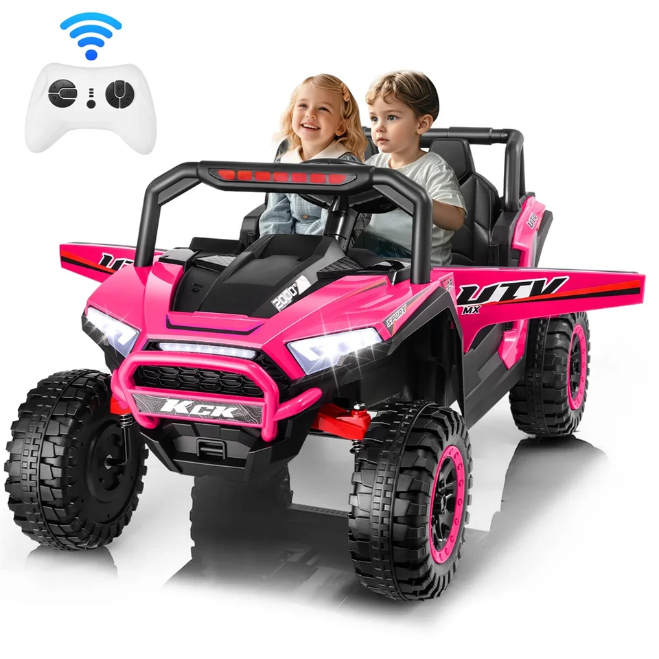 12V Kids Jazdenie na aute UTV pre deti Elektrické hračky s automobilom 4 Wheeler Off-Road w/diaľková batéria napájaná hudbou