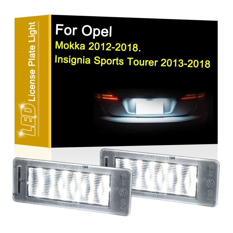 12V LED číselná doska Lampa pre Opel Mokka 2012-2018 Insignia Sports Tourer 2013-2018